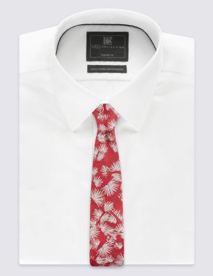 Pure Silk Textured Floral Tie